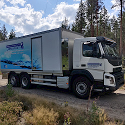 Lamminranta porakaivon pesuauto